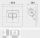 UM-Cat.6A iso -MD 2 Up Modularanschlussdose 2-fach perlweiß