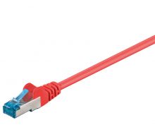 Cat.6A Netzwerkkabel S/FTP 1,0 Meter rot