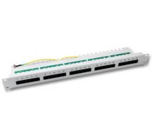 19\" ISDN Patchpanel Cat.3 1HE 25xRJ45 8/4