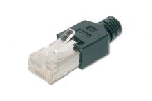 A-MO 8/8 HRS RJ45 Modularstecker Cat.5e für Rundkabel Hirose TM1