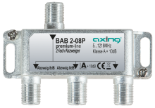 BAB 2-08P 2-fach Abzweiger 8dB 51218MHz