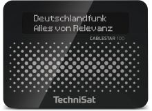 CABLESTAR 100 Digitalradio-Empfangsteil Kabel/DVB-C mit AAC schw