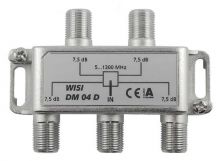 DM 04 D Verteiler 4-fach 7,5dB Intermodulationsfest