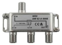 DM 62 A 0008 Abzweiger 2-fach 8dB Intermodulationsfest