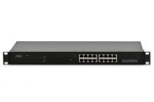 DN-95312 Professional 16-Port PoE Web Smart Fast Ethernet Switch