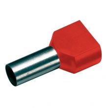 EAH 2x10x14 iso rt ZW-Aderendhülse 10mm² rot