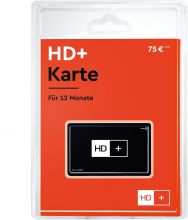 HD+ Karte (12 Monate) für HD+ Modul/Receiver mit Kartenschacht