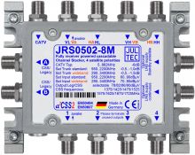 JRS0502-8M Einkabelumsetzer (Kaskade) für 1 (2) Satelliten 2x8 T