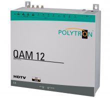 QAM 12 LAN Kompakt-Kopfstelle 12 x DVB-S(2) in DVB-C mit integri