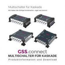 SDUC 516 Kaskaden-Multischalter dCSS mit 4 SAT-ZF-Eingängen