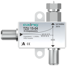 TZU 15-04 Stromeinspeiseweiche 5-2400MHz,24V/1A