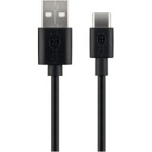 USB-C Lade- und Synchronisationskabel USB A auf USB-C 1,0 Mete